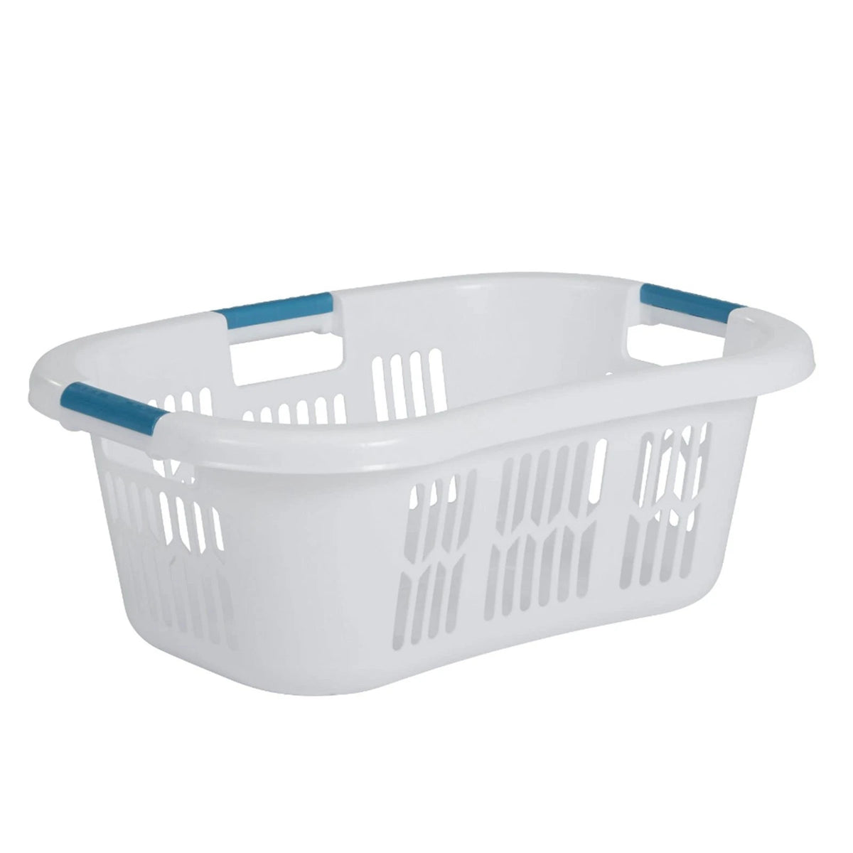 XL Hip-Hugger Laundry Basket for Rubbermaid (2.1-Bushel, White)