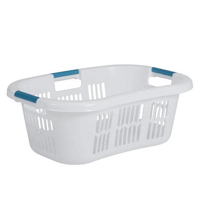 XL Hip-Hugger Laundry Basket for Rubbermaid (2.1-Bushel, White)
