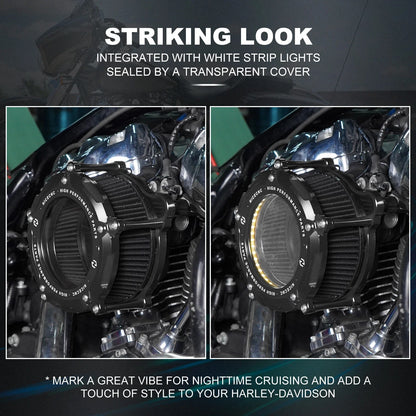 Air Cleaner Intake Filter for Harley Street Glide FLHX FLHXS FLHXSE FLHXST (2014–2023)
