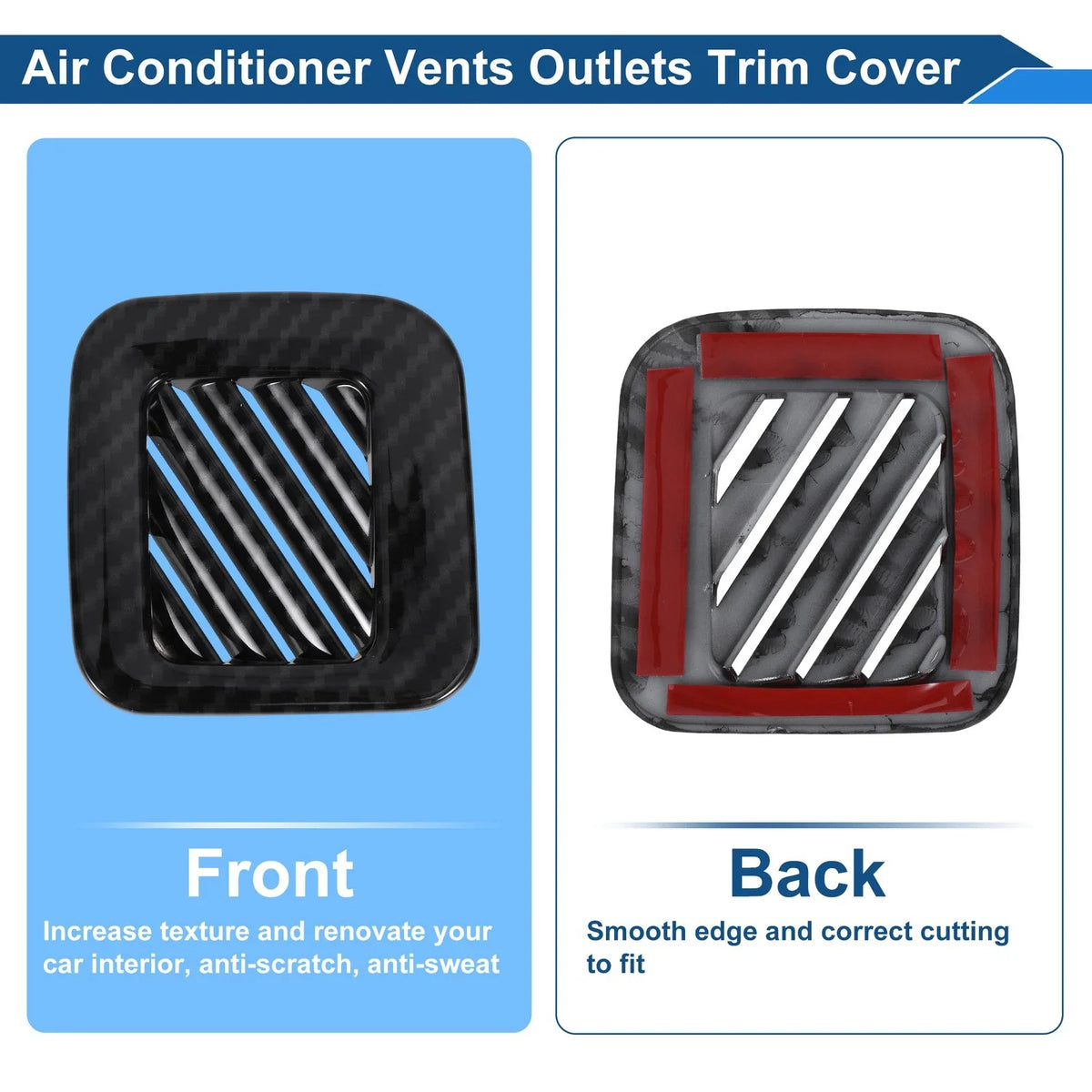 Air Condition Outlet Vent Trim Cover Frame for Ford Maverick (2022–2023)