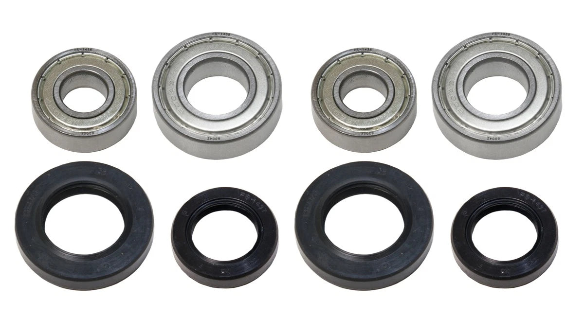 2X Front Wheel Bearings & Seal Kit for Yamaha Blaster (2003–2006) KIT-WB24b