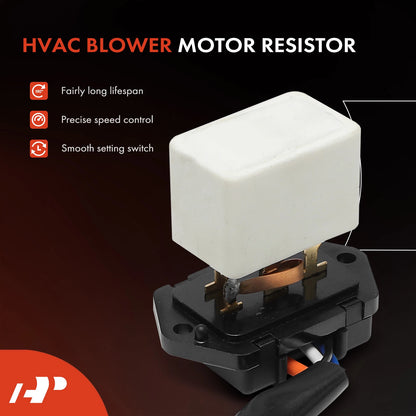 HVAC Blower Motor Resistor Kit for Mazda Miata (1990–1997, 1999–2005) 1468106303, NA0161B15, RU262