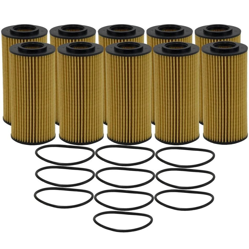 Set of 10 Wix WL10024 Engine Oil Filters for (Metal Free)