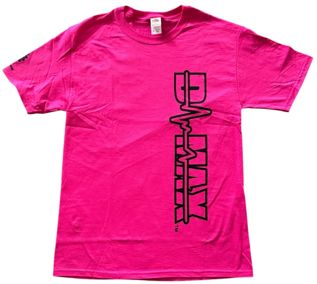 DMAX Diesel T-Shirt for DMAX (2010–2023) - Hot Pink, Black Logo, XL