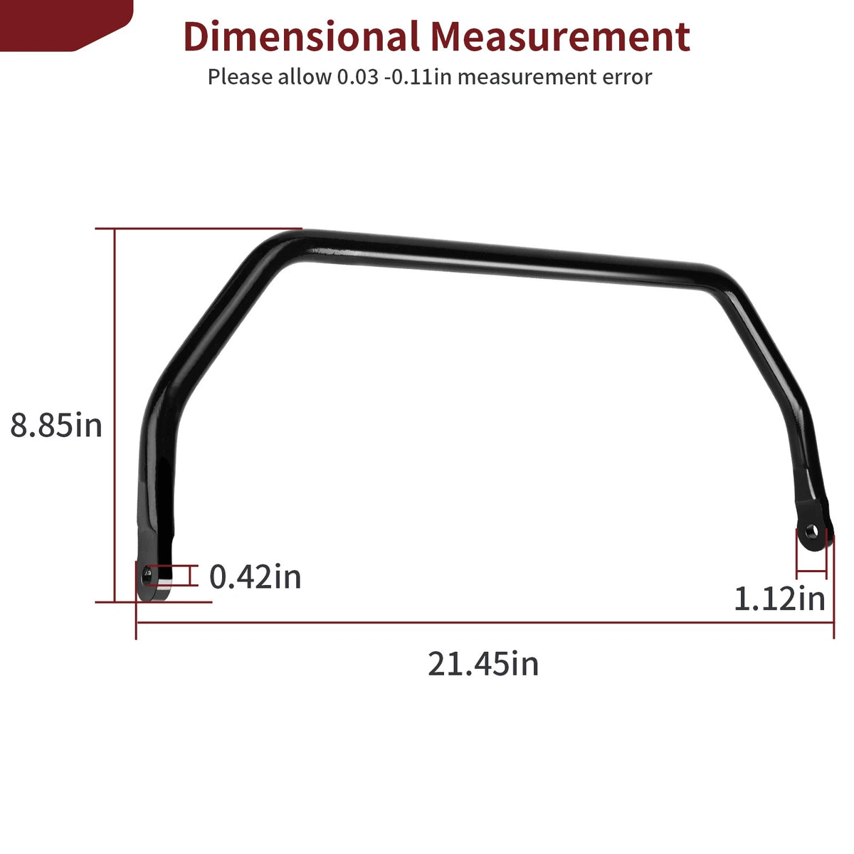 Stabilizer Bar 5338117 for Polaris RZR S 1000 (2017–2020) / RZR S 4 1000 (2019–2021)