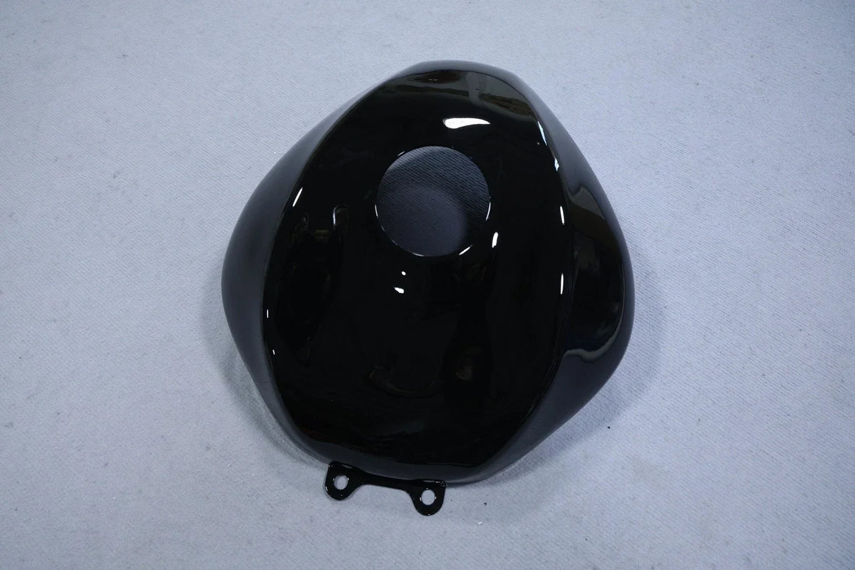 Glossy Black Fuel Gas Tank Cover Fairing Kit for Kawasaki Ninja ZX10R (2004–2005)