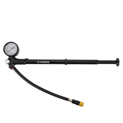 Hand Suspension Air Fork Shock Pump Kit for ATV UTV Motorcycle (300 psi)