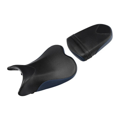 Driver & Passenger Seats for Suzuki GSXR600 GSXR750 (2006–2007) Black