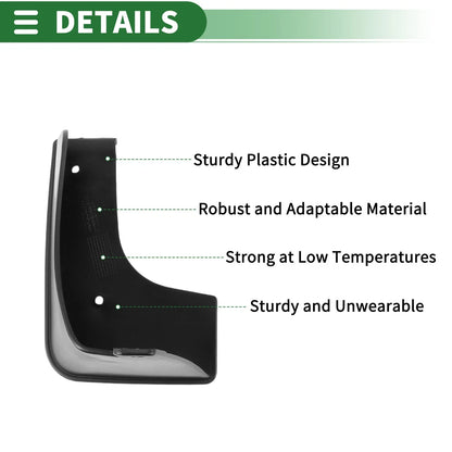 Set of 4 Mud Flaps Splash Guards for Nissan Teana (2008–2012)