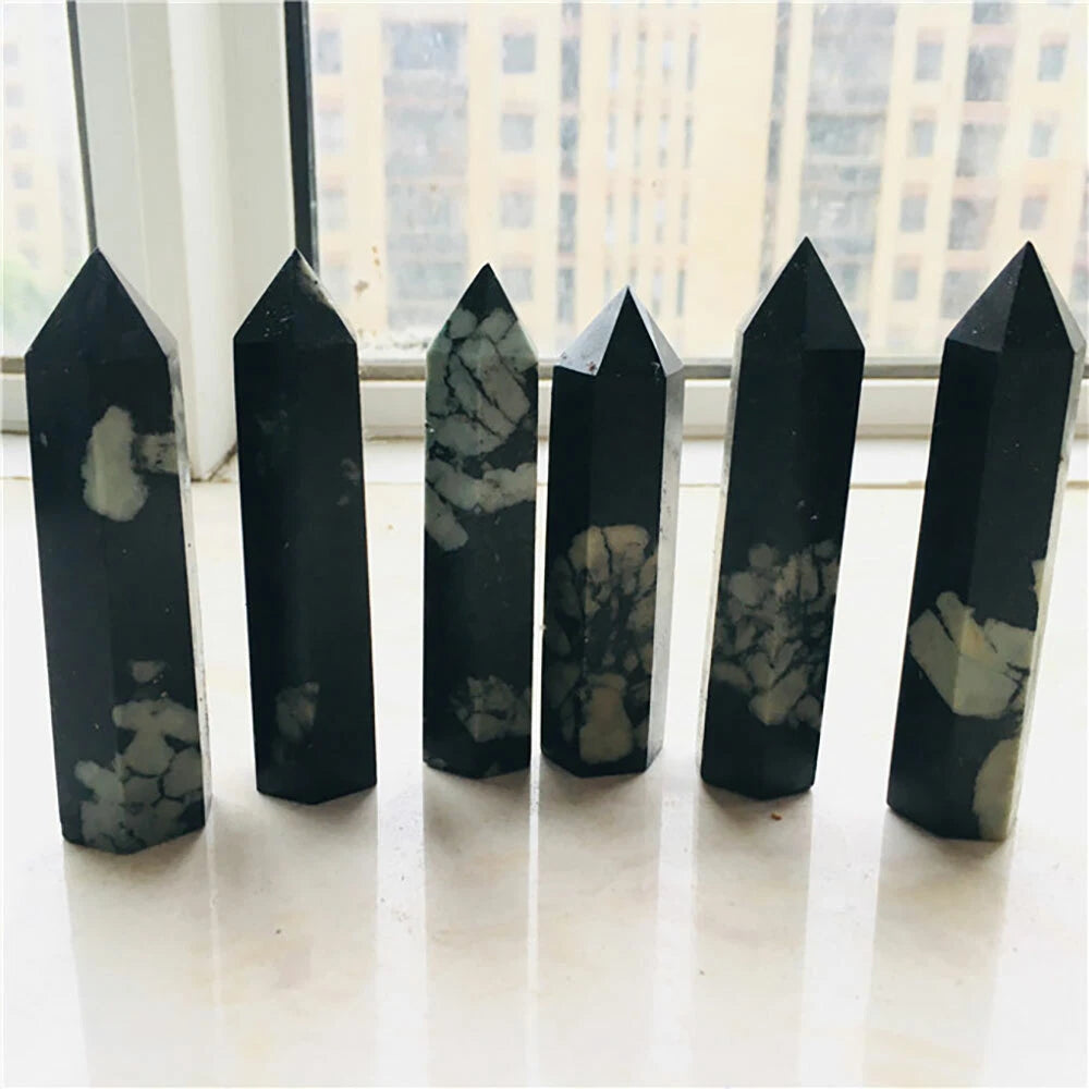 Natural Quartz Obelisk Crystal Point Chakra Specimen (3-11CM)