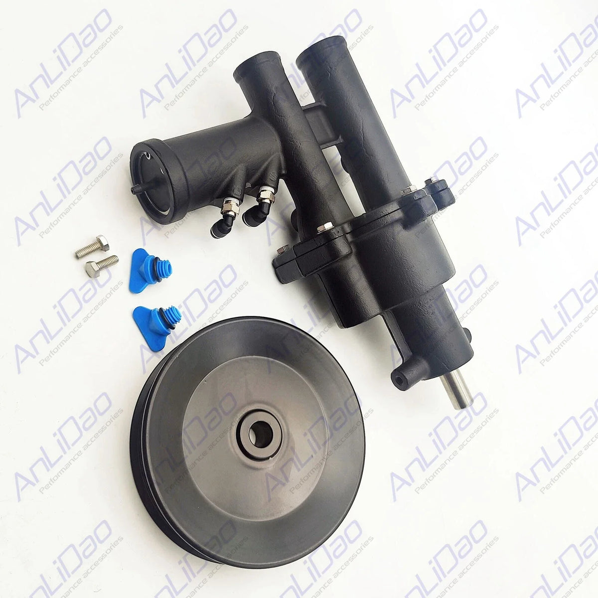 Sea Water Pump with Pulley for MerCruiser (46-862914T12, 46-8M0118068, 46-8M0118069)