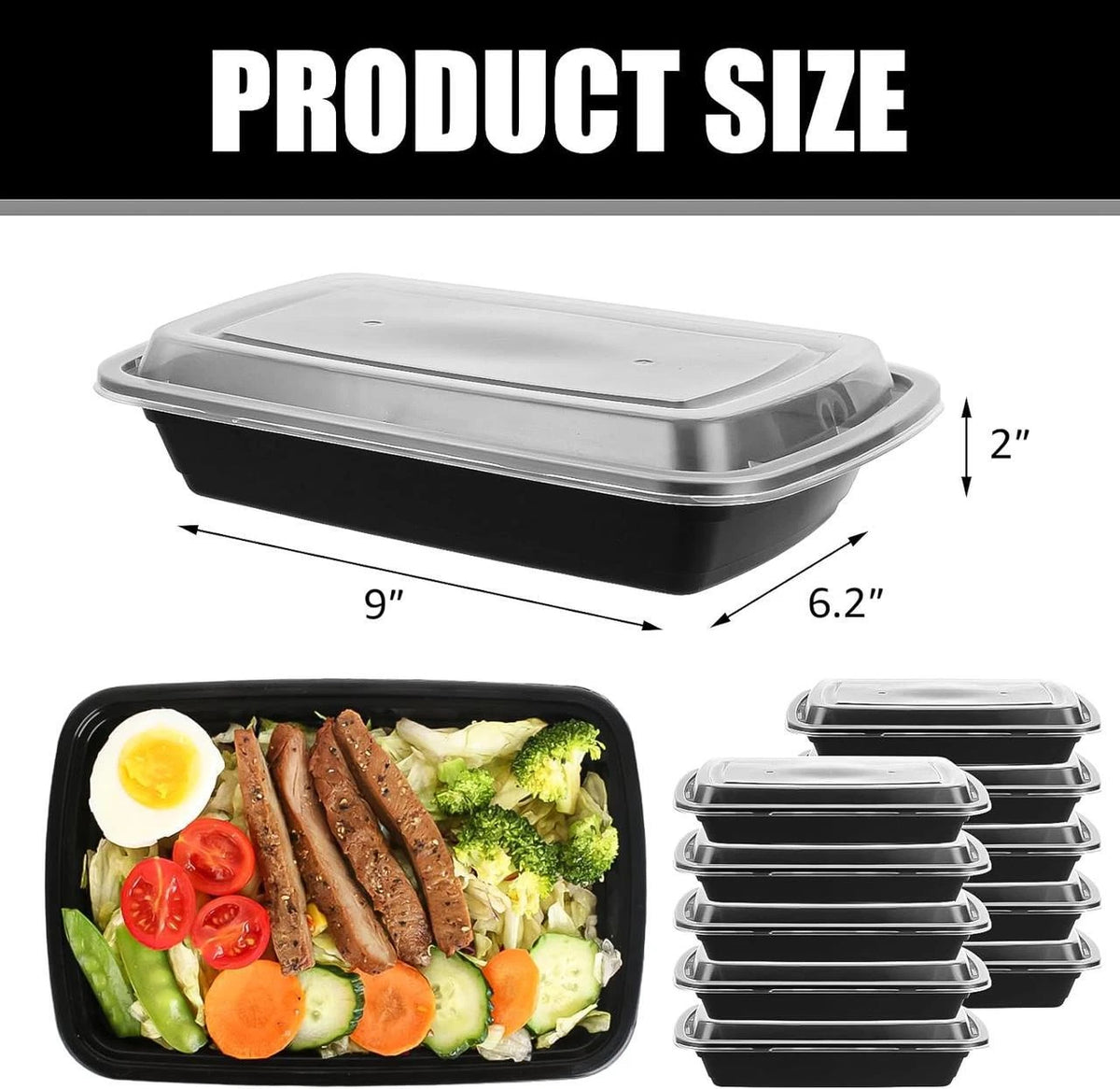 28 oz Food Storage Boxes Set of 4 BPA Free Microwavable Dishwasher Safe