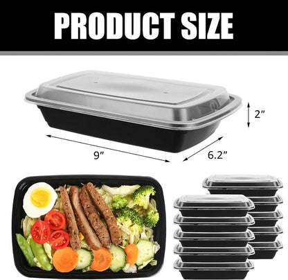 28 oz Food Storage Boxes Set of 4 BPA Free Microwavable Dishwasher Safe