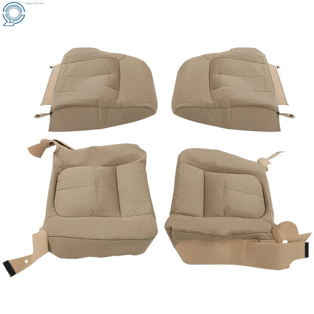 Seat Cover Set for Ford F150 XLT (2011–2014) Tan Cloth