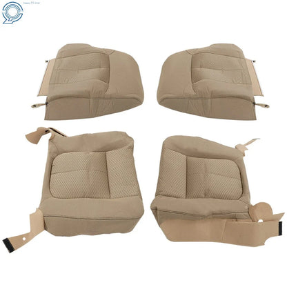 Seat Cover Set for Ford F150 XLT (2011–2014) Tan Cloth
