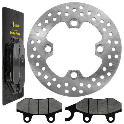 Front Left Brake Disc & Pads for Kawasaki Mule Pro-FXT (2015–2026) DS195+MP308, 43082-Y010