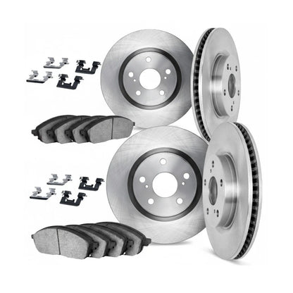 Brake Rotor Set for Nissan Rogue (2008–2013) ALX-PAU-DF-6514-67030-CLA1