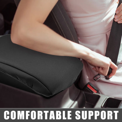 Center Console Armrest Cushion Cover for Toyota 4Runner (2010–2023) Black