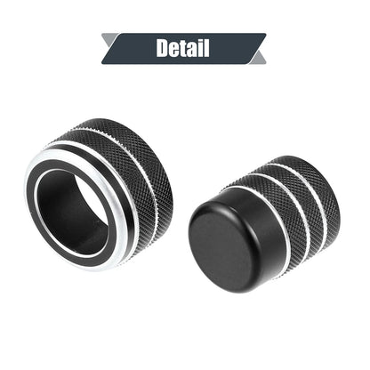 5X Air Vent Knob Trim Cover with GPS Navigation for Honda Civic (2022)