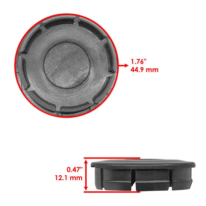 Set of 2 Swingarm Pivot Bolt Caps for Honda (ZG1192 - LAR)