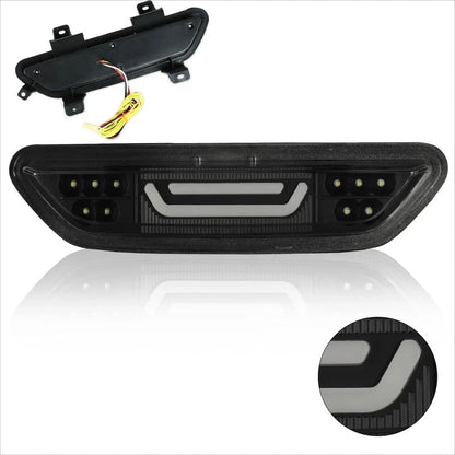 3D LED Bar 3rd Tail Brake Light for Ford Mustang (2015–2018)