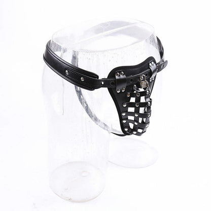 Lockable Male Chastity Device for Underwear Restraints