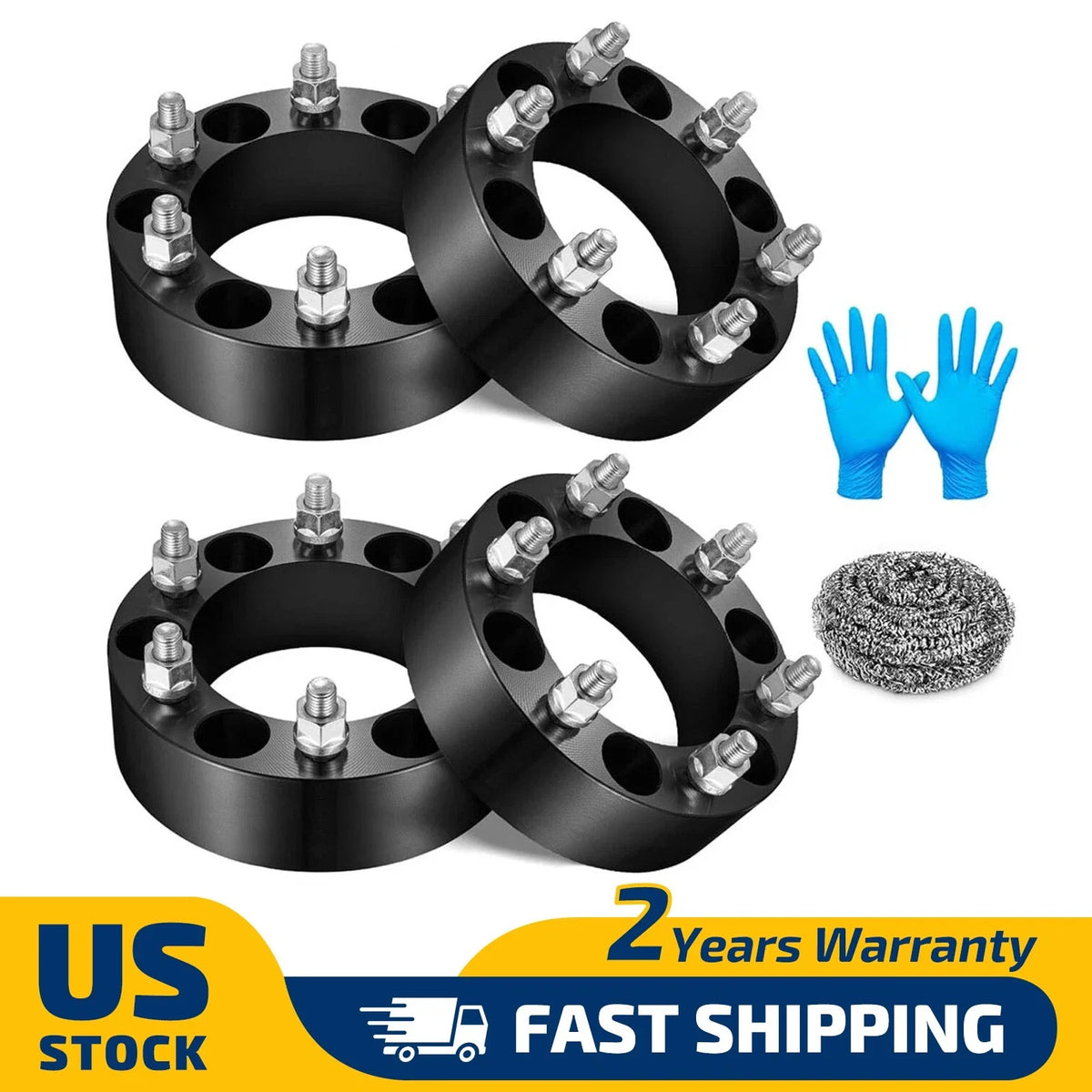 2" Wheel Spacers for Toyota T100 (1993–1998) M12x1.5 6x5.5 (4PCS)