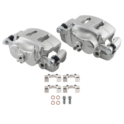 Set of 2 Rear Disc Brake Calipers for Nissan Pickup (1995–1997) with Bracket