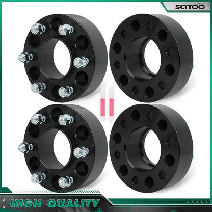 4X 2" Hub Centric Wheel Spacers 6x135 14x1.5 for Ford F150 Expedition (2015–2025)