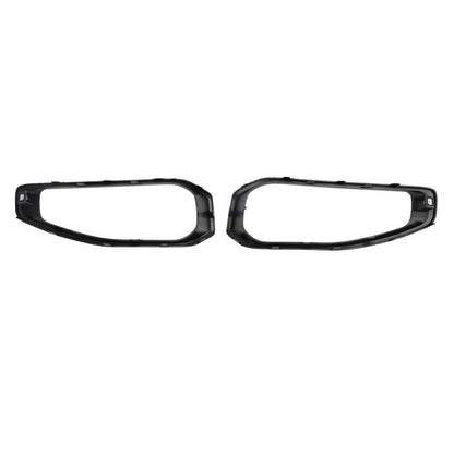 Pair Fog Light Trim for Jeep Gladiator (2020–2023) 6BU58TZZAA 6BU59TZZAA