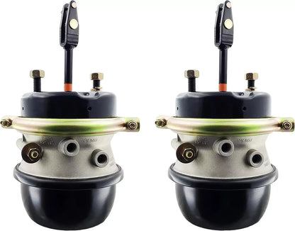 Pair of Air Brake Chamber Welded Clevis 2.5" Short Stroke for Various (AGO-GC3030CW)