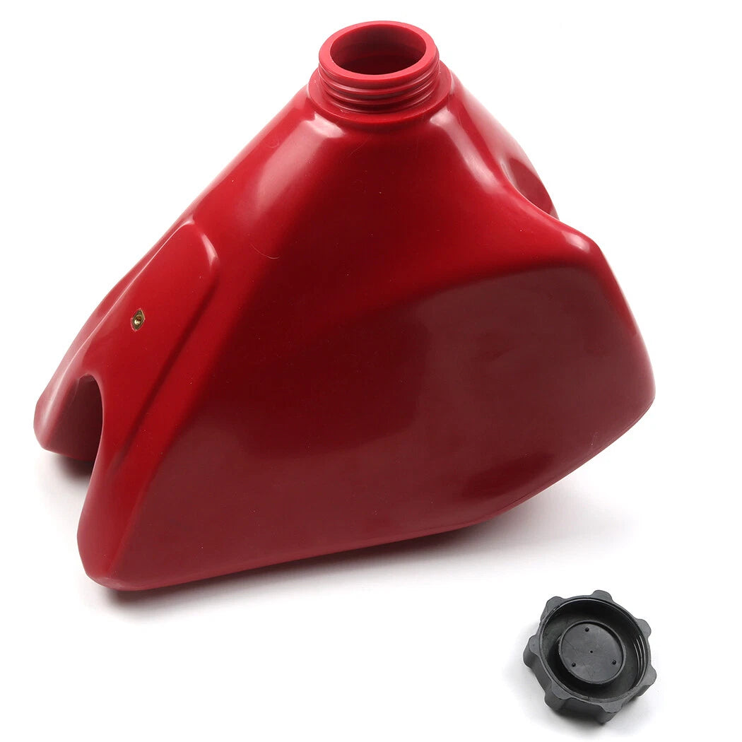 Plastic Fuel Tank & Gas Cap for Honda XR200R (1985–2002) Replace 17520-KT0-670ZA, 17520-KT0-770ZA