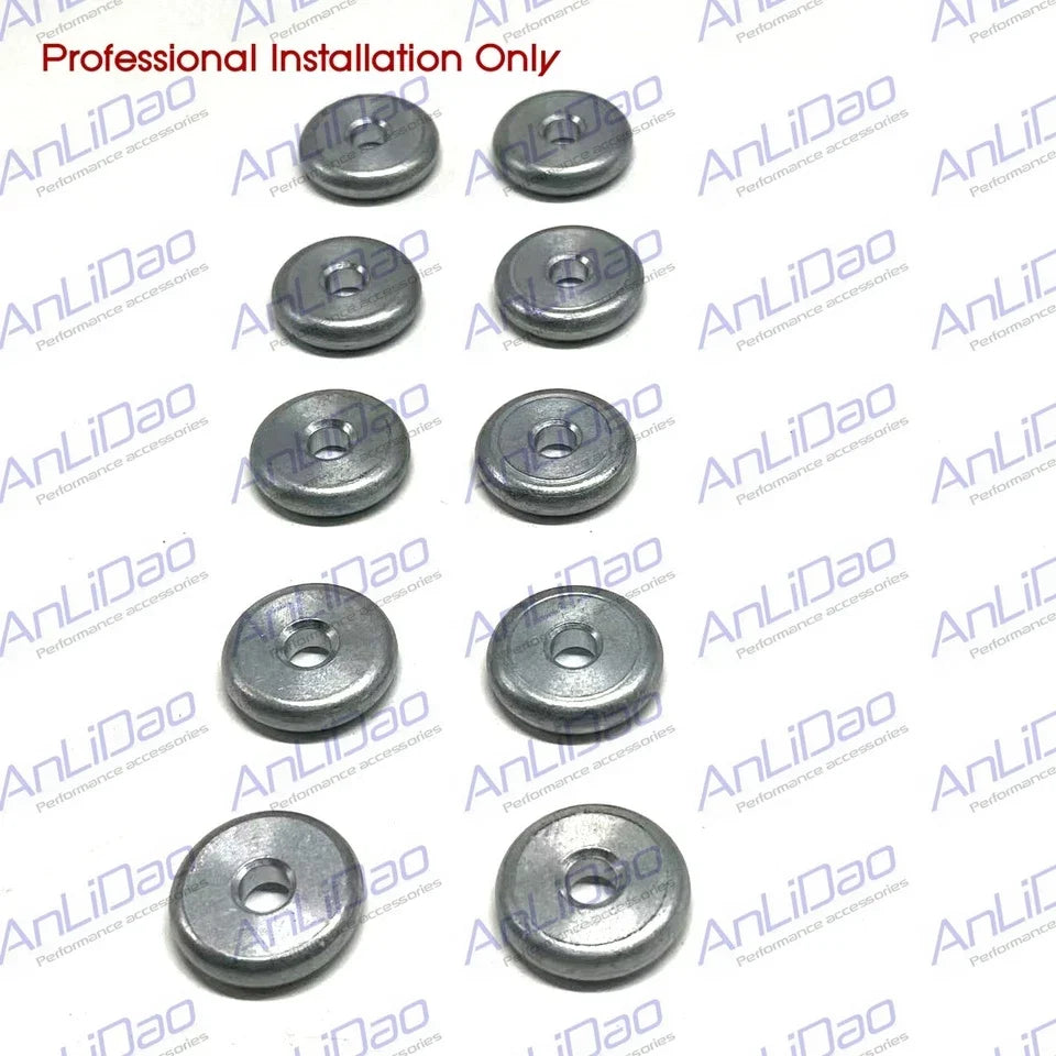 10Pcs Zinc Anode Block for Sea-Doo RXP RXT WAKE GTR (2002–2023) 271001920