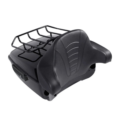 Trunk Luggage Backrest Mount Rack Plate for Harley Touring (2014–2026)