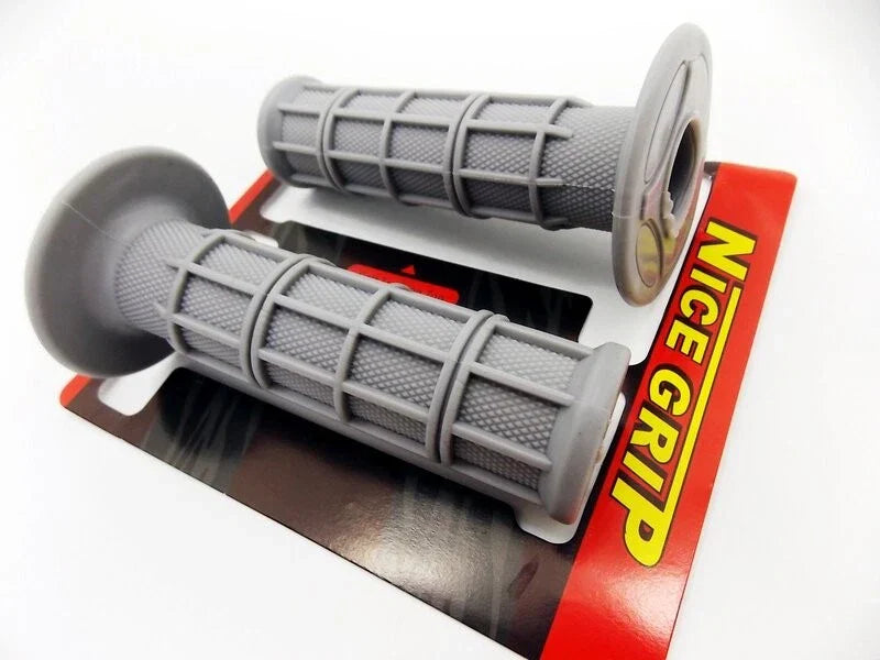 Grey Hand Grip Set for Honda CRF110 (2013-2023) - Left & Right Pair