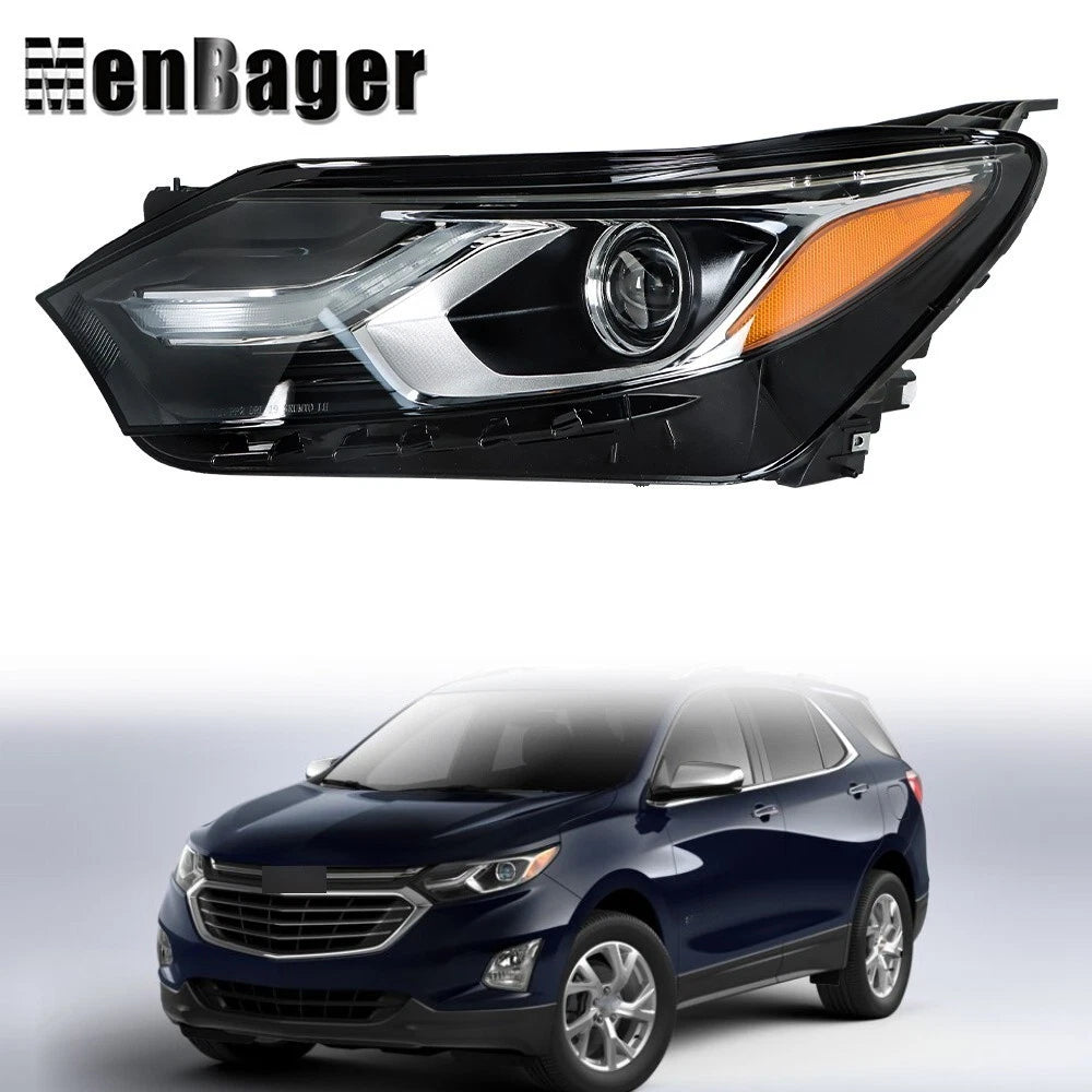 HID Driver Side Headlight Assembly for Chevrolet Equinox (2018–2021) 927466, 84194564, 84818199, 84818200
