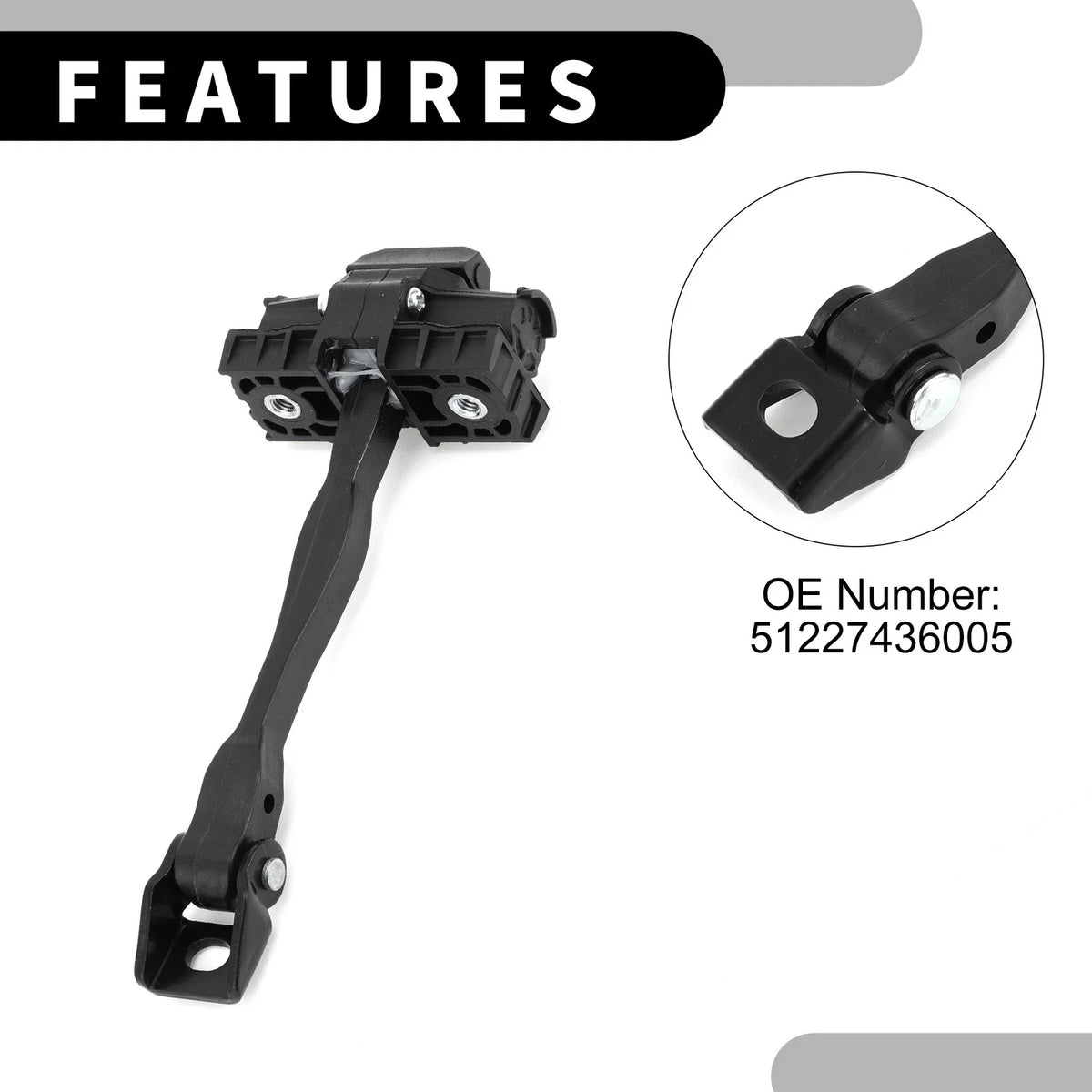 Door Check Strap Stopper No. 51227436005 for BMW X1 F49 (2016)
