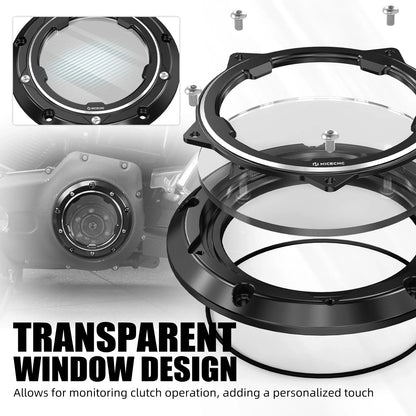 1x Derby Clutch Cover with O-ring for Harley Street Glide Trike (2010–2011)
