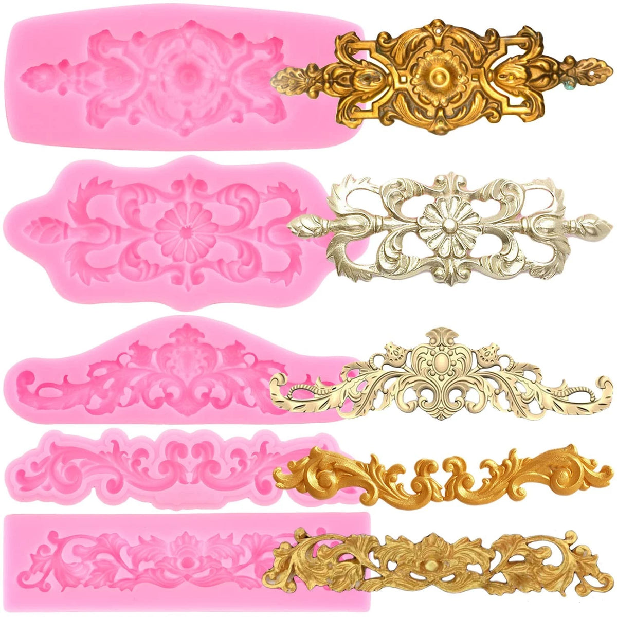 Silicone Fondant Molds for Cake Decorating (2010–2023)