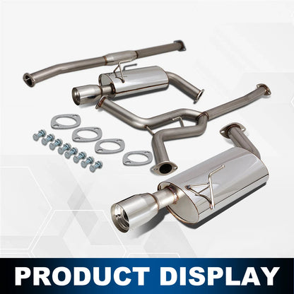 Catback Exhaust System Kit for Nissan Maxima A34 V6 (2004–2008) 4" Dual Tip