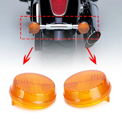 Turn Signal Light Lenses Cover for Honda Shadow Spirit VT750 (2001–2007)