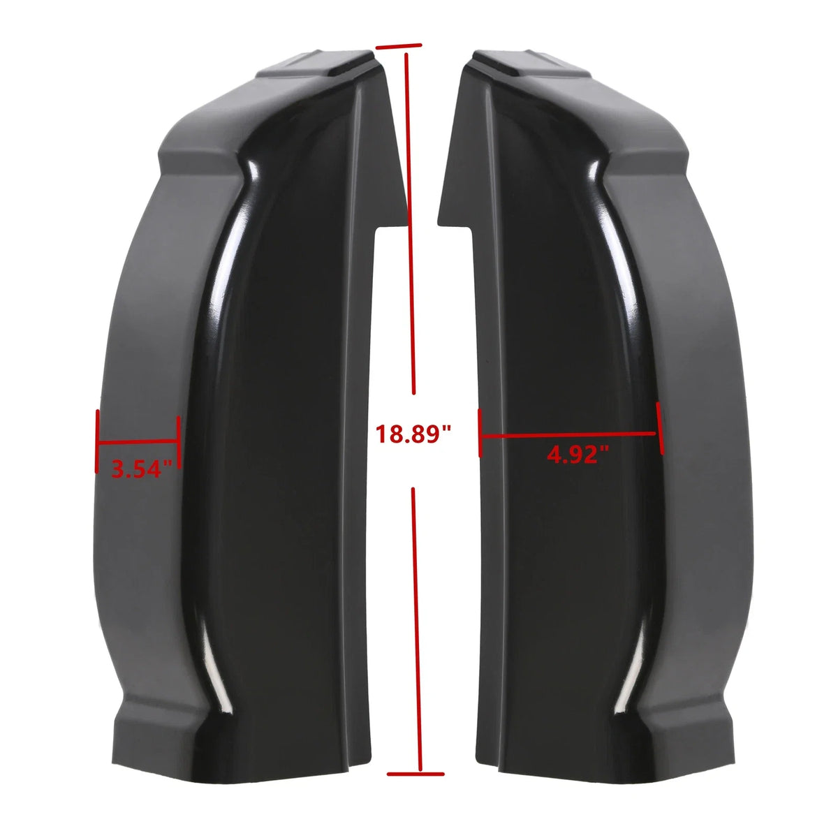 2X Slip On Cab Corners for Chevy Silverado GMC Sierra (1999–2007) 0856-502