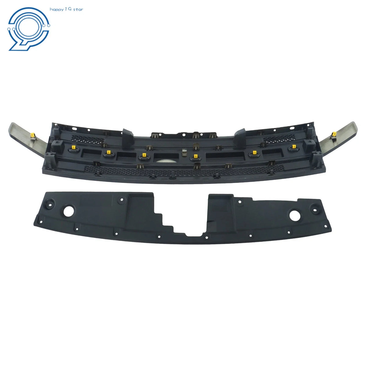 Front Upper Grille Assembly Gloss Black for Ford Flex (2013–2019)