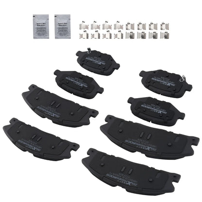 Brake Pads Kit for Ford Police Interceptor Sedan/Utility (2013–2019)