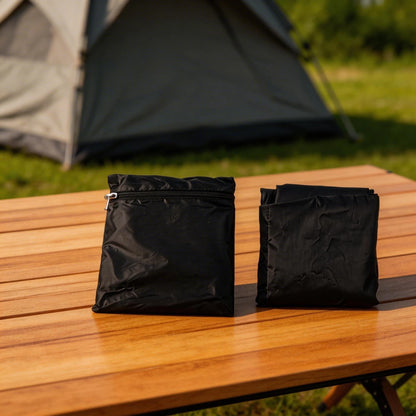 Black Cloth Cover for Powered Upright Speakers (Waterproof, Dust Protection)