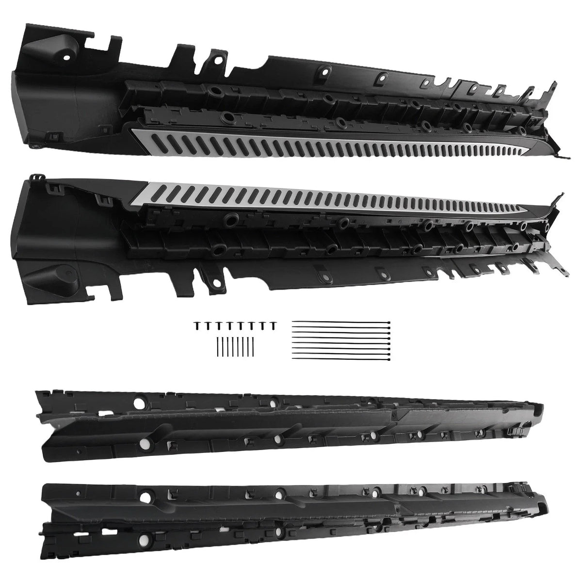 Set of 2 Step Boards Side Step for BMW X5 F15 F85 (2014–2018) Black Non-Slip