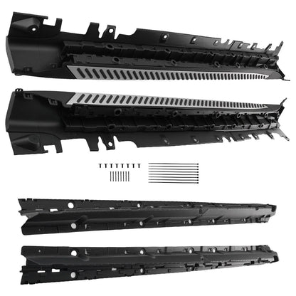 Set of 2 Step Boards Side Step for BMW X5 F15 F85 (2014–2018) Black Non-Slip