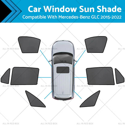 Magnetic Mesh Sun Shades for Mercedes-Benz GLC (2015-2022)