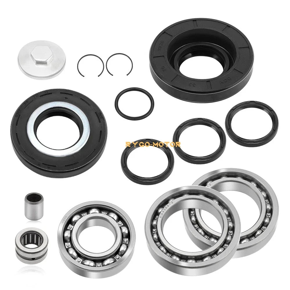 Rear Axle Bearings Seals Kit for Honda Recon 250 TRX250EX TRX250X TRX250 (2002–2023)