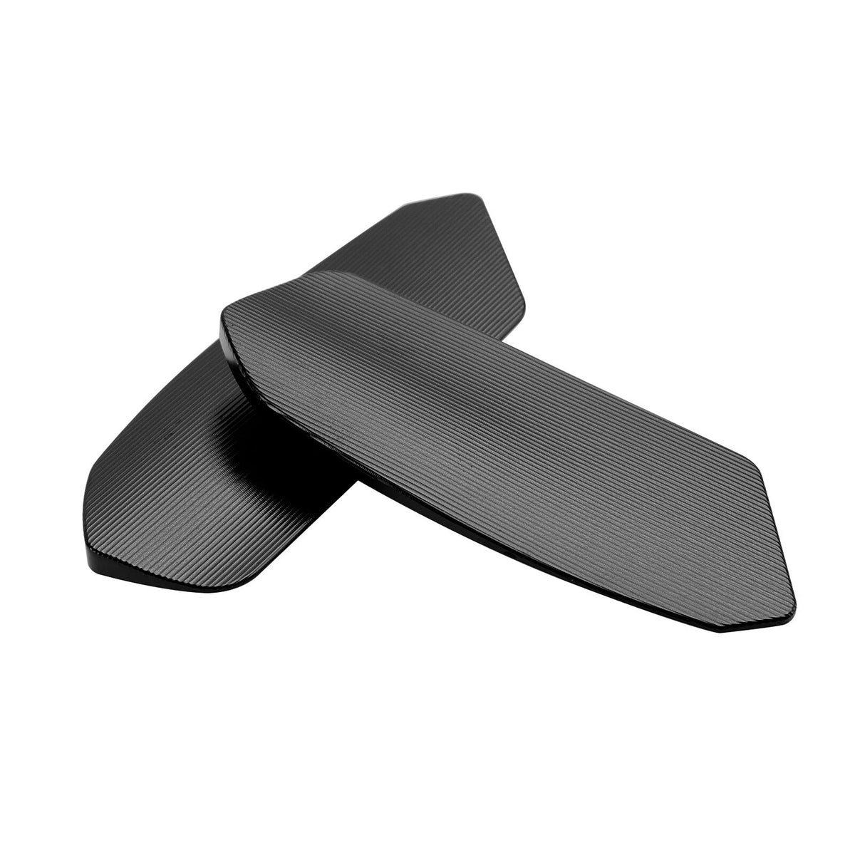 Set of 2 Black Mirror Block Off Plates for Suzuki GSXR1000 (2017–2024) M529-A230-BLK
